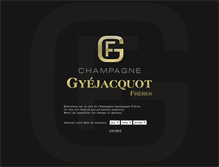 Tablet Screenshot of gyejacquot-freres.com